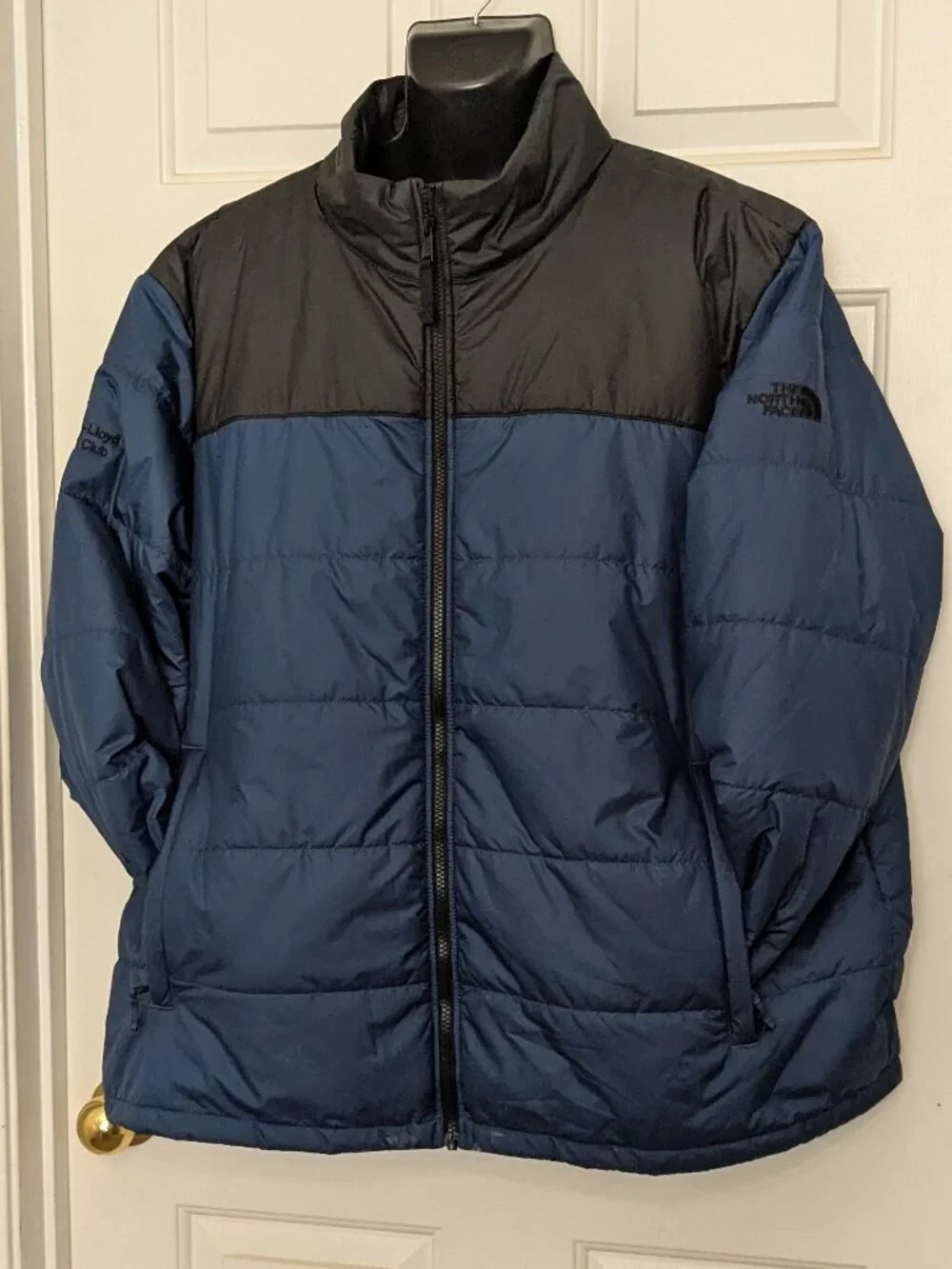 The North Face Jacket Men's  Navy Blue Down Puffer Jacket Size XXXL .
